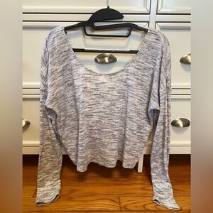 Garage Backless (Reversible) Sweater Top